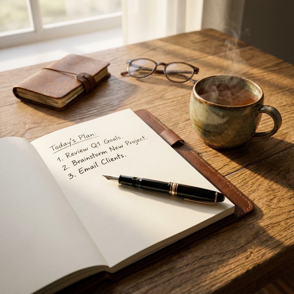 Calm planning session